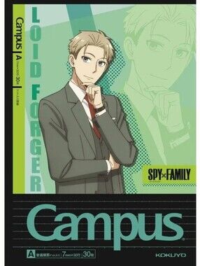 SPY×FAMILY Loid Forger Campus Notebook